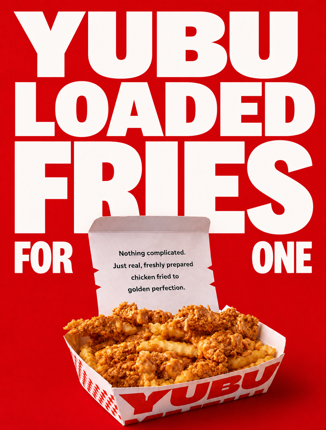 Yubu loaded fries
